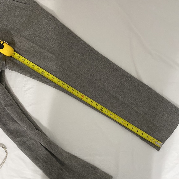 Banana Republic Wool blend Warm Lined Straight Leg trouser Soft Gray - Picture 13 of 14
